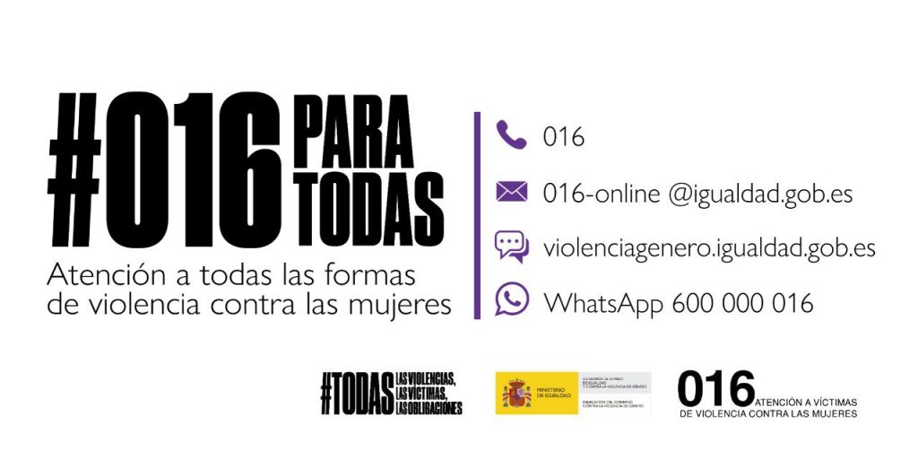 016 contra la violencia de género